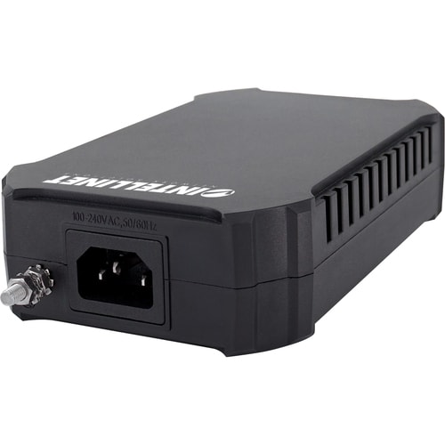 Inyector Ultra PoE Gigabit Intellinet lateral