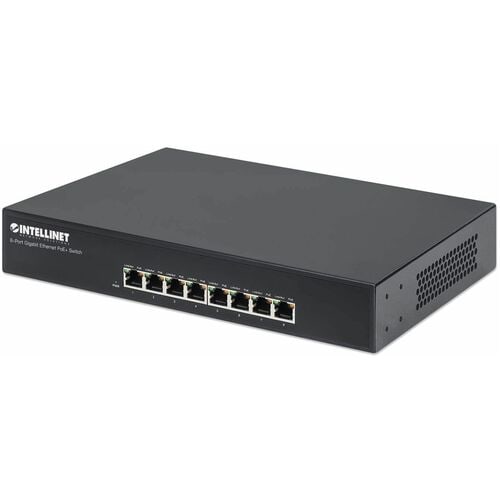 Switch Gigabit PoE+ de 8 puertos - Intellinet