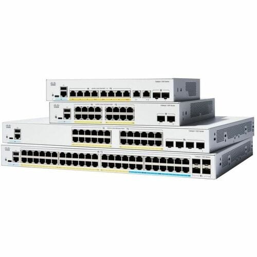 Cisco Switch Catalyst 1300 48 Puertos PoE+ 740W SFP+ 10G