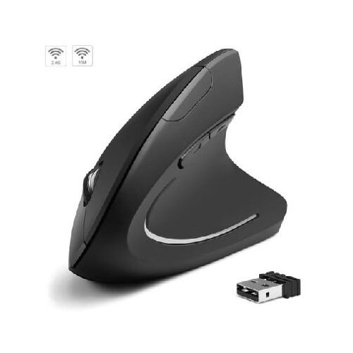 Mouse Vertical BRobotix Negro