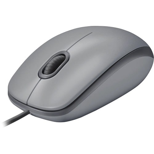 Logitech LOGITECH WIRED MOUSE M110 SILENT GRAY