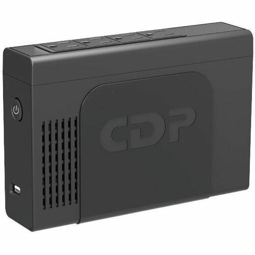 CDP Li-504 UPS vista lateral con cables