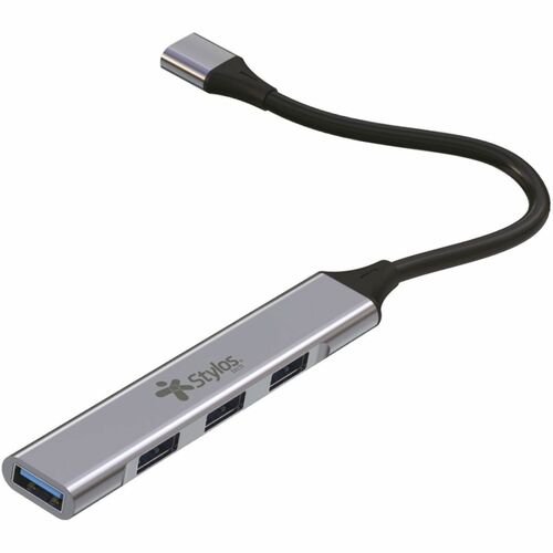 Xzeal Gaming STYLOS HUB USB - C/ 4 X USB 2.0 / 1 X USB 3.0/ GRIS