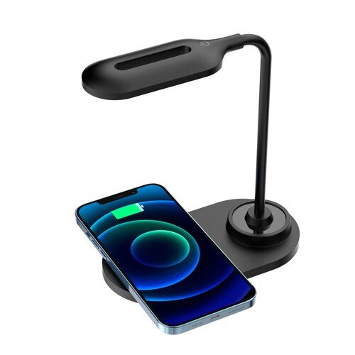Cargador inalámbrico 15 W y Lámpara Led Daylight - Perfect Choice