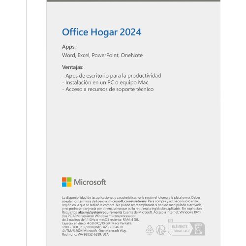 Office Home 2024 - Contenido
