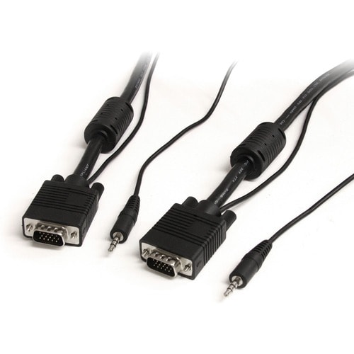 StarTech.com Cable VGA con Audio de 7.6m - HD15 Macho a Macho