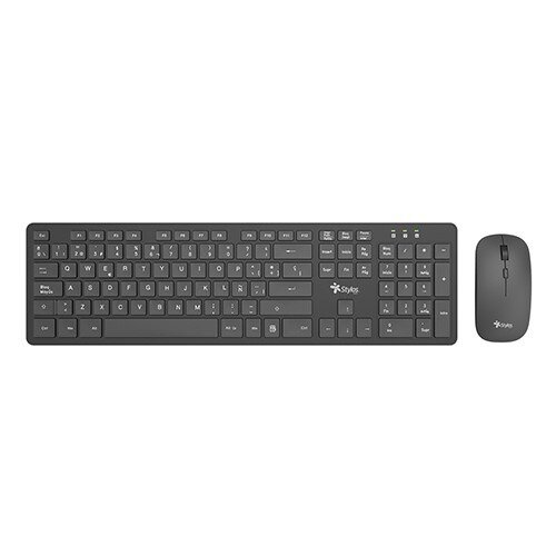 Teclado y ratón inalámbrico Stylos SKM100 - Vista frontal