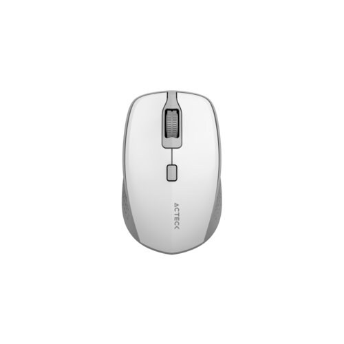 Mouse Inalámbrico Acteck Elite Blanco vista frontal
