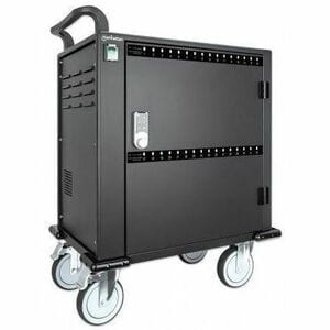 Vista frontal del Gabinete de Carga Móvil Manhattan 32 ptos USB-C