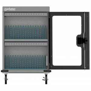 Gabinete de carga 32 puertos USB-C vista frontal