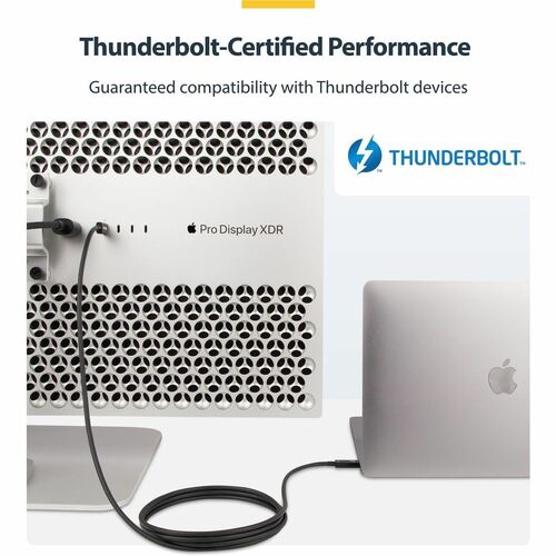 StarTech.com CABLE DE 2M THUNDERBOLT 4 40GB PD DE 100W CERTIFICATE INTEL - imagen 3