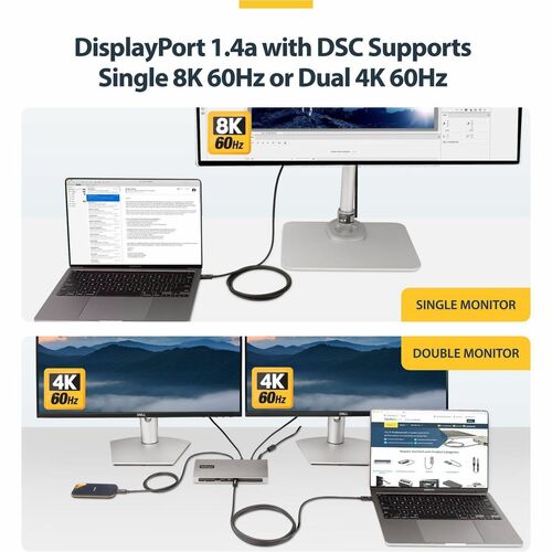 StarTech.com CABLE DE 2M THUNDERBOLT 4 40GB PD DE 100W CERTIFICATE INTEL - imagen 4