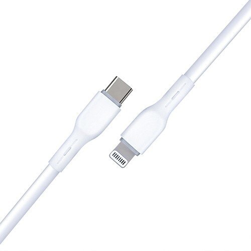 BRobotix FASTCHARGE CABLE USB V3.0 TIPO C-LIGHTNING 1 M BLANCO - imagen 2