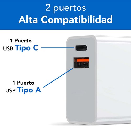 Cargador BRobotix - Vista trasera