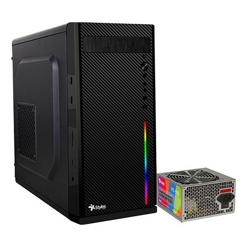 Xzeal Gaming GABINETE STYLOS SECAI MICRO ATX - MINI ATX / USB 2X1.0- 1X3.0 / RG