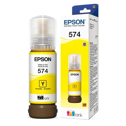 Botella de Tinta Epson T574 Amarilla para L8050