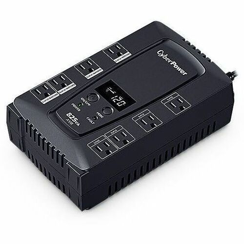 CyberPower NOBREAK UPS CYBERPOWER CP825 825VA/450W LCD AVR.COMPACTO.COAX.