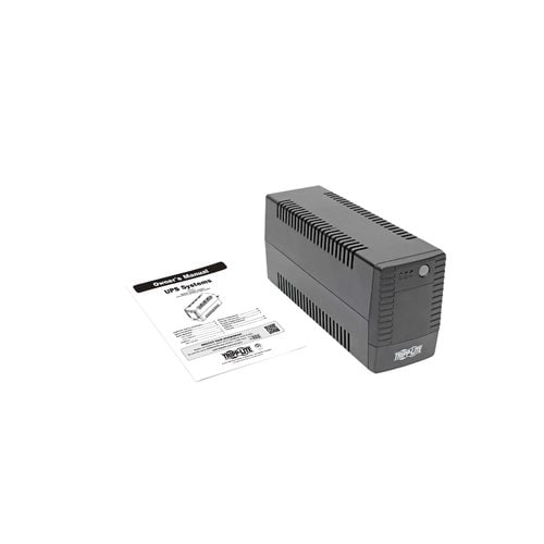 NOBREAK UPS 450VA/240W Tripp Lite VS450T - Vista posterior y conectores