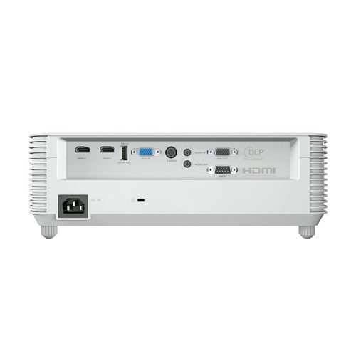 Proyector InFocus IN0028SL trasero y conexiones
