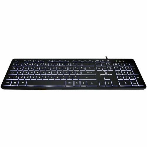 Perfect Choice teclado vista lateral