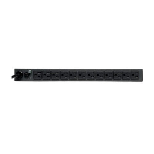 PDU Monofásico con Medidor Digital - Vista frontal