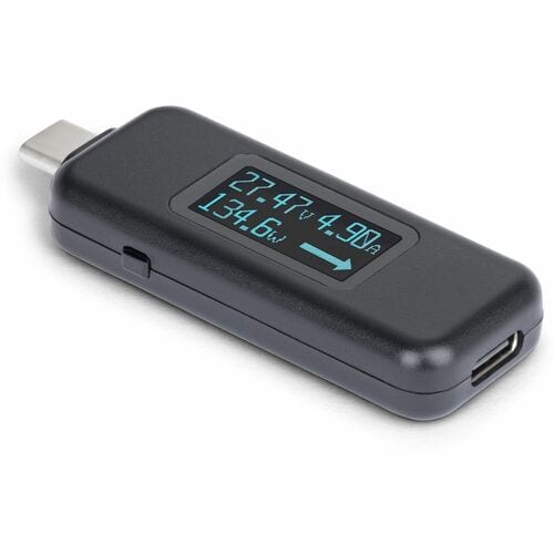 StarTech.com Multímetro Digital USB-C Probador de Corriente y Voltaje