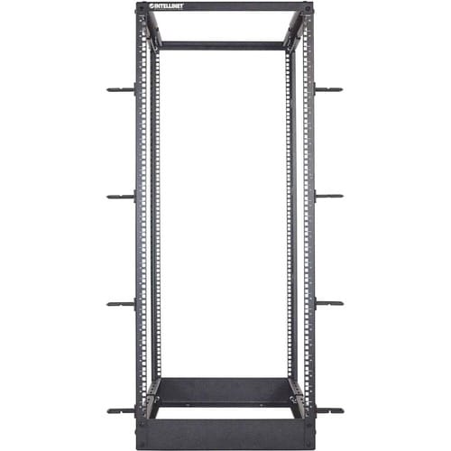 Intellinet rack abierto con equipos