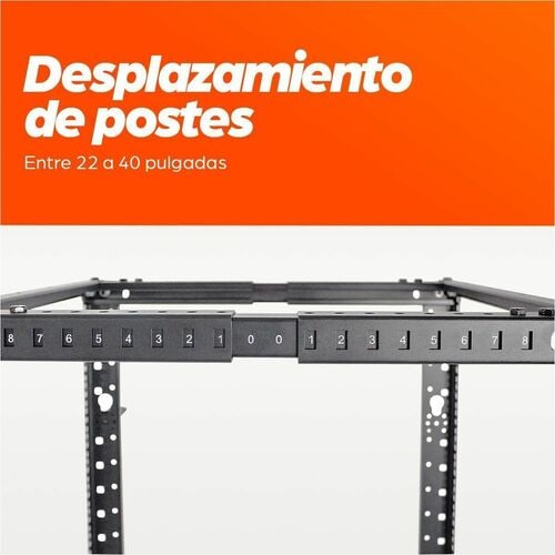 Instalación final del rack