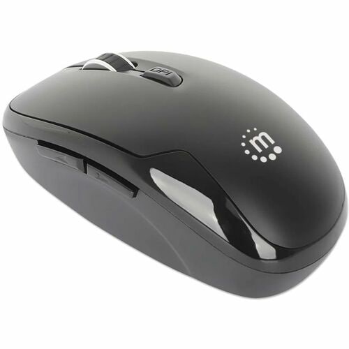 Mouse Manhattan MW6185 Tamaño Completo Inalámbrico Negro