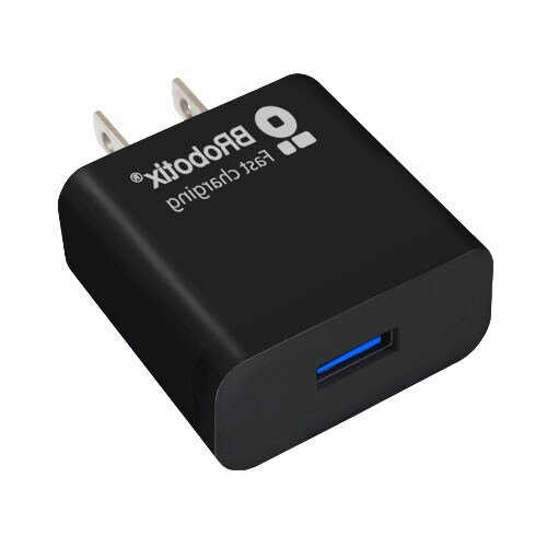 BRobotix Cargador 18W Negro