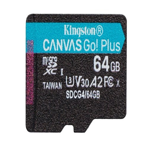 Kingston Canvas Go Plus microSD 64GB