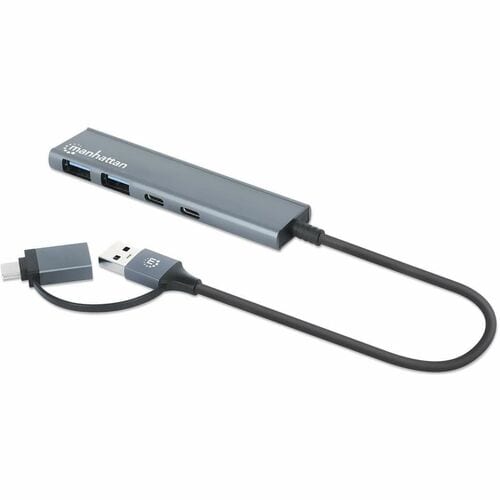 Manhattan HUB USB A C V3.2 2 PTOS A 2P TOS C 5GBPS