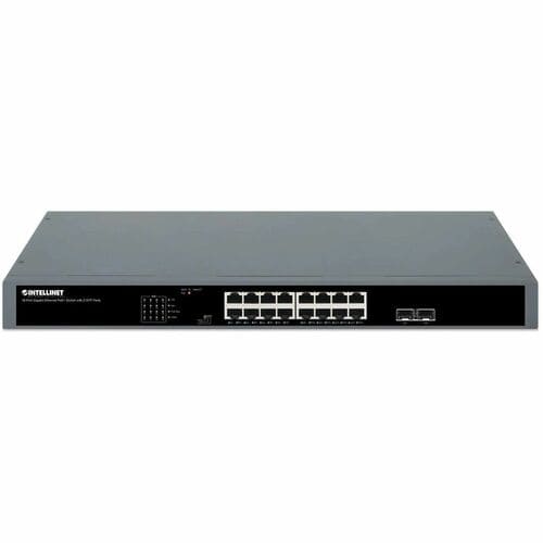 Switch PoE+ Intellinet 16 puertos Gigabit