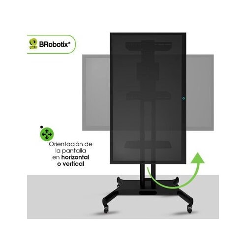 Soporte BRobotix con ruedas y bandeja