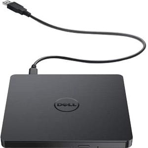 Dell Unidad Externa USB DVD RW DW316 - vista lateral y tamaño compacto