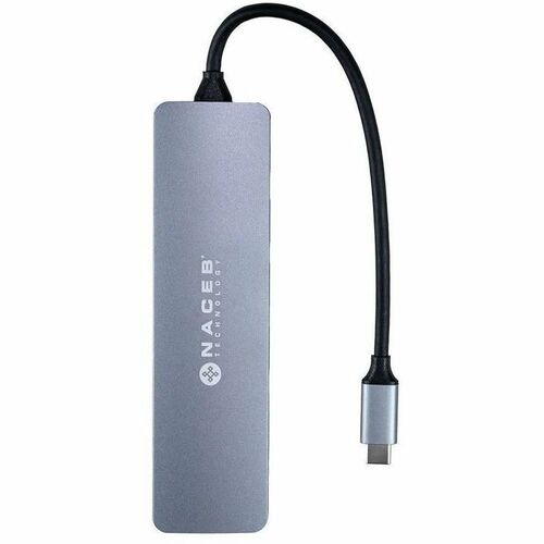 NACEB NACEB ADAPTADOR USB-C 7 EN 1 HDMI+3USB3.0+PD+SD/TF NA-0127