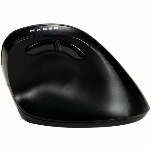 Mouse vertical al lado de una mano