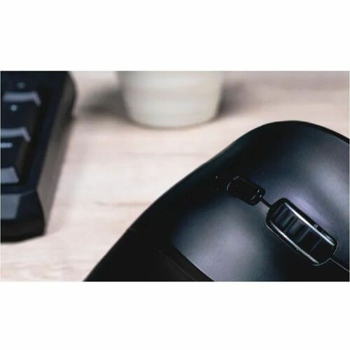 Mouse con manos sosteniendo