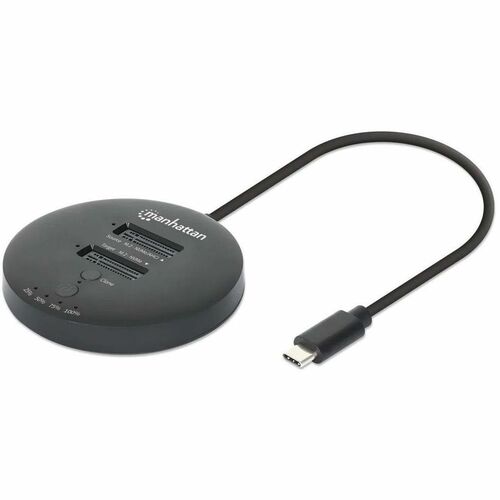 Manhattan GABINETE QUICKDOCK USB-C 2PTOS SSD M.2 NVM