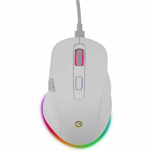 Mouse Gamer Getttech Blanco RGB