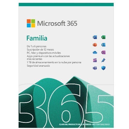 Microsoft 365 Family - Aplicaciones incluidas