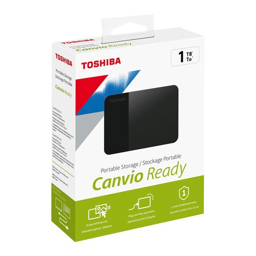 Toshiba Canvio Ready fácil de transportar