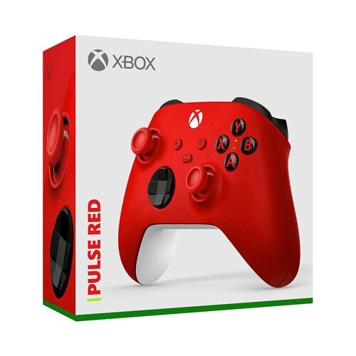 Control Xbox Inalámbrico Rojo - vista posterior