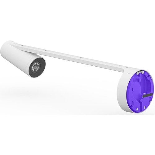 Logitech Scribe montada en pared