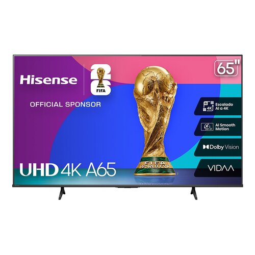 Hisense TV 65 pulgadas en modo juego