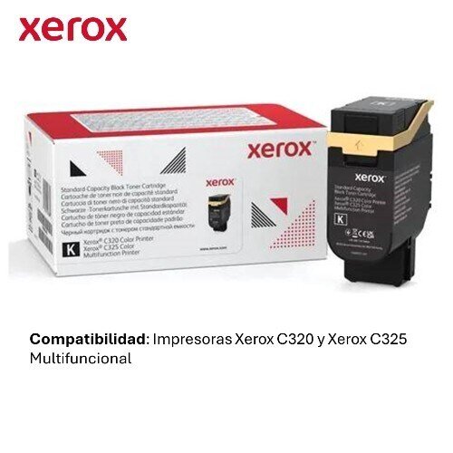 Cartucho de tóner Xerox Alto Rendimiento Láser - Negro - Original