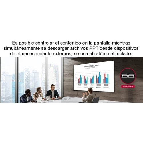 LG 86UH5N vista lateral