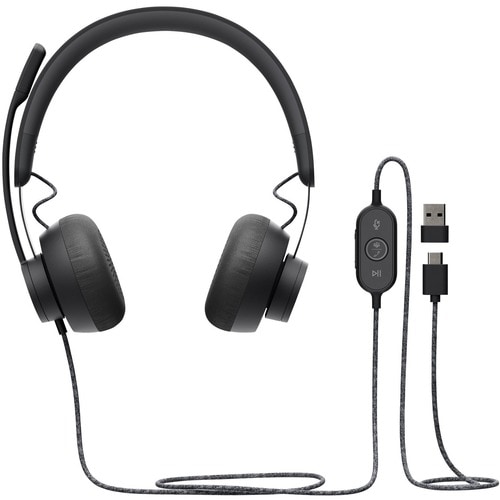 Auriculares Logitech Zone en uso