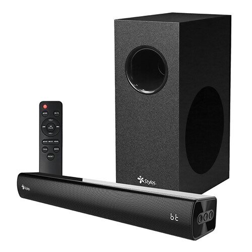 Barra de sonido Stylos 2.1 vista frontal