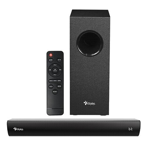 Barra de sonido Stylos 2.1 en salón